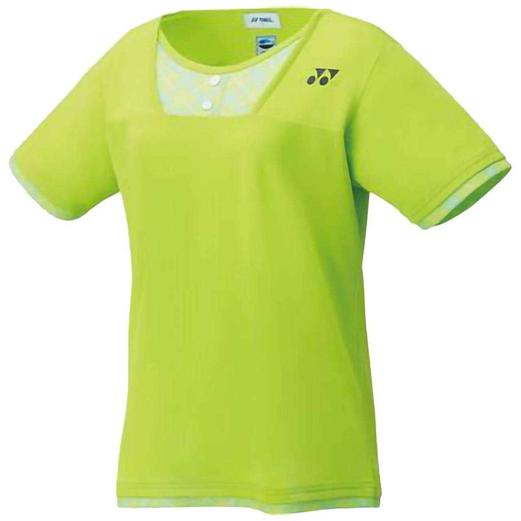 Yonex Regular Tennis Game Lime Green Size S Size Women's Shirt, (008), (Japan Small)