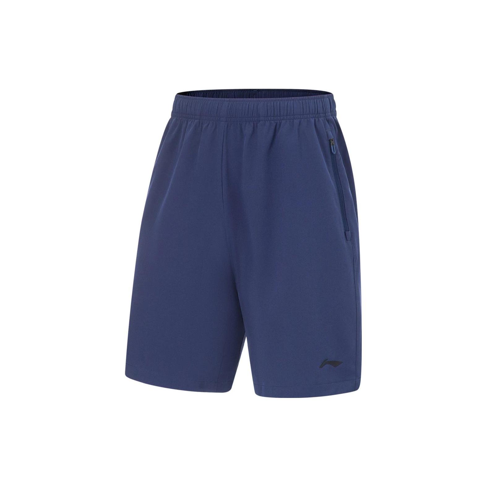 Li Ning Fitness Series Sports Shorts Men s Dark Ship Blue AKST297-17 L