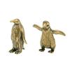 1PC Small Penguin Desktop Home Decoration Ornaments Cute Childlike Ornaments Copper Carving Crafts