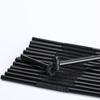 Disposable Black Elbow Material Straws Juice Drink Milk Tea Straws
