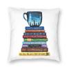 Outlander Lover Square Pillowcase Polyester Linen Velvet Pattern Zip Decorative Throw Pillow Case Room Cushion Cover