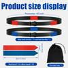 14Pcs Flag Football Belts Nylon Adjustable Soccer Rugby Flag Tag Waist Strap Comfortable American Football Game Training Belts