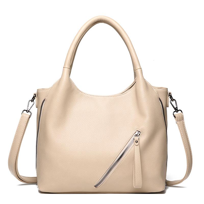 Stylová a jednoduchá velkokapacitní taška přes rameno Crossbody pro dojíždění Tote taška
