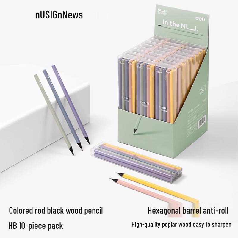 NUSIGN HB Color Pencils (10-Count) 10-цветный