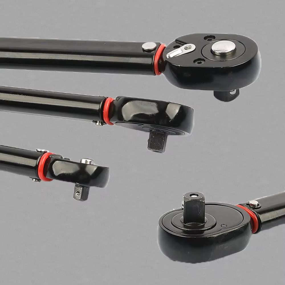 1/2" 3/8"1/4" Drive Torque Wrench Chrome Vanadium Steel Two-way Adjustment Spanner Auto Repair
