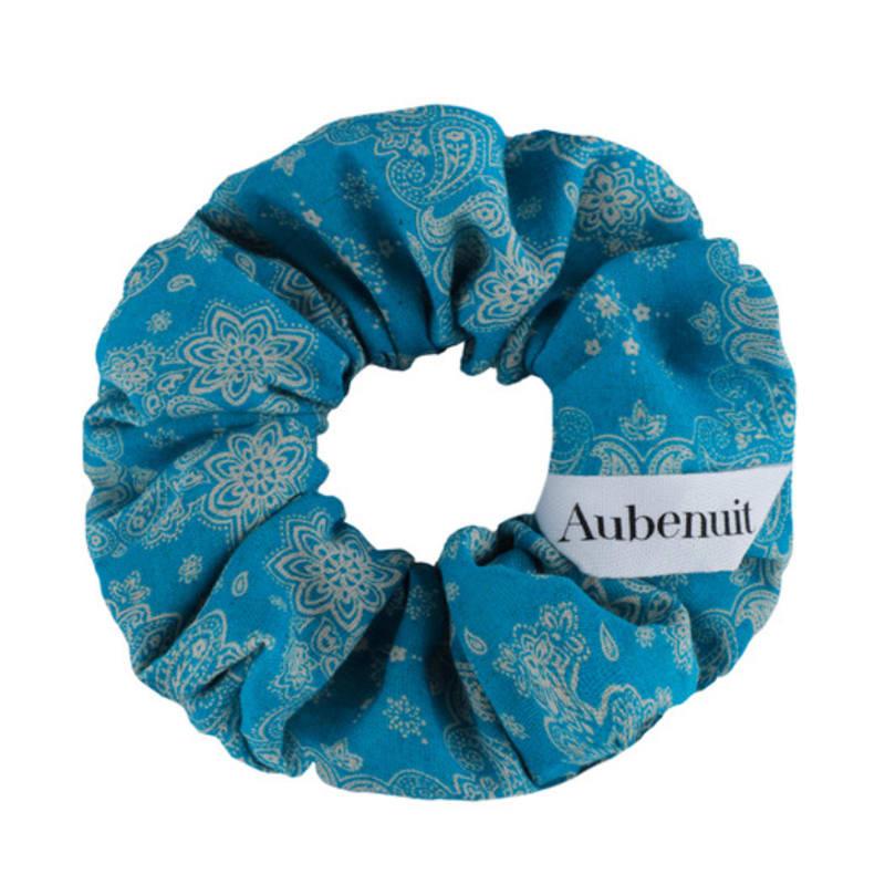 

Ночная рубашка Aube Bohemian Paisley Linen Резинка для волос L размера_Этнический синий L