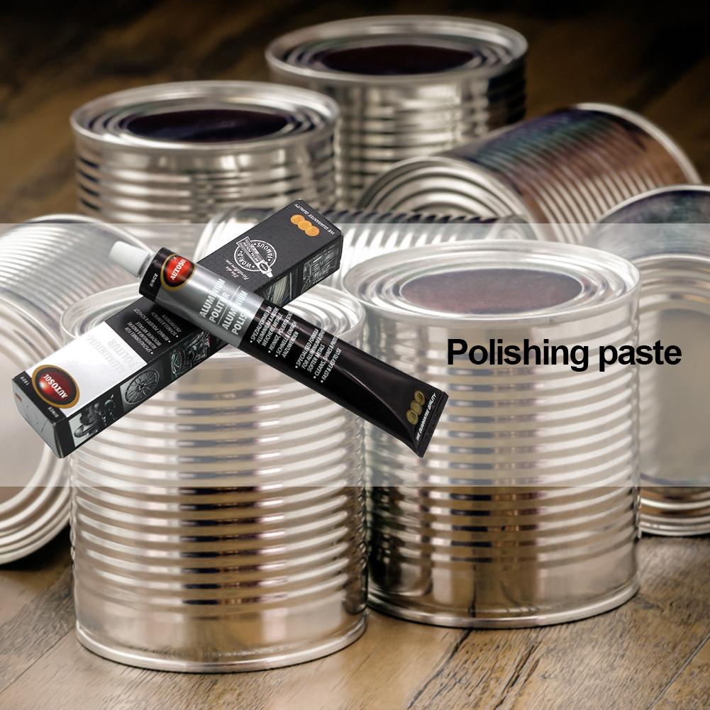 50/100g Rust Remover Multi-function Metal Polish Cleaner Metal Polish Solve Paste for Aluminum Stainless Steel Chrome and More