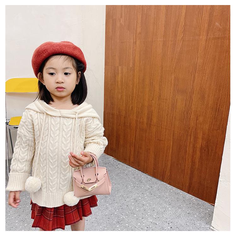 Stilvolle Mini-Prinzessin Umhängetasche: Trendige Kelly Handtasche & Vielseitiges Münzportemonnaie für Mädchen