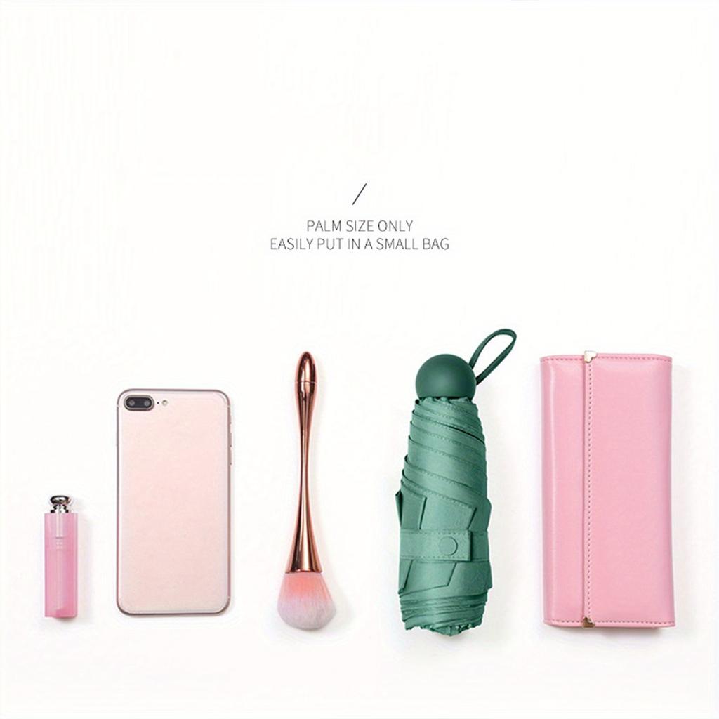Mini Cute Capsule Umbrella - Ultra-Lightweight, Sun-Protective, UV-Resistant, Foldable, Portable, Rain or Shade, Casual Style, Fashion Accessory