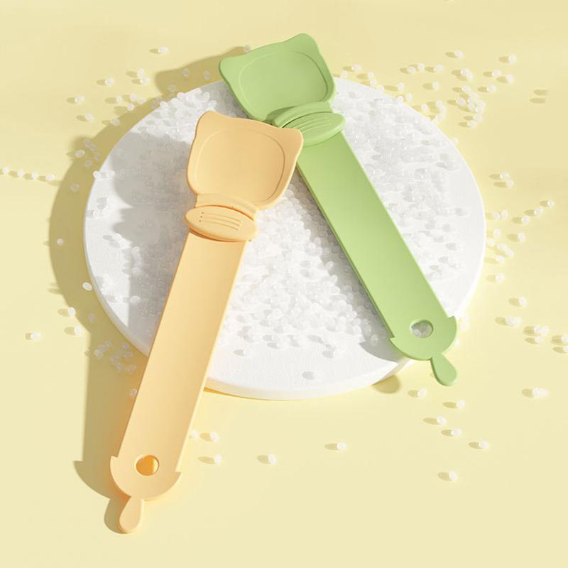 Für Katzenfutterstreifen-Quetscher, einfach zu verwenden, praktischer Dosenlöffel für Katzen im Innenbereich, Haustierprodukte, Zubehör für Katzen, Leckerli-Löffel