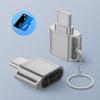 Aluminum USB Type C Memory Card Adapter Small Designs Travel Friendly Tiny Adapter Suitable for Mobile Devices