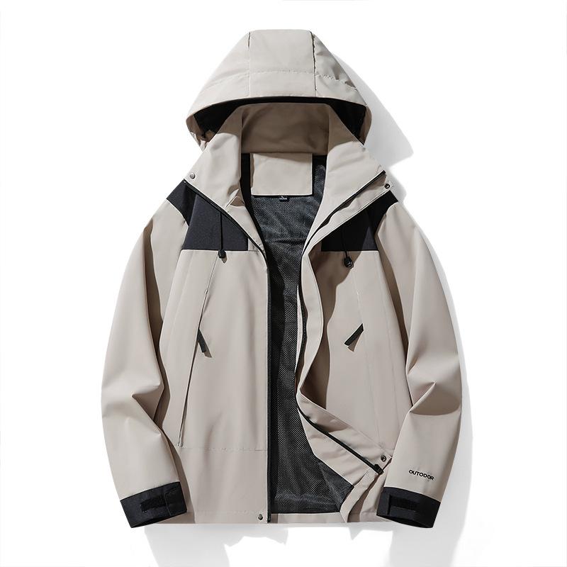 Couple Jacket Single Clothes Men and Women Casual Jacket Spring and Autumn Outdoor Windproof Mountaineering Suit Sports Jacket