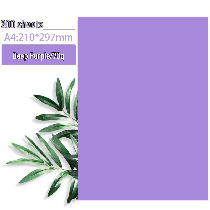 

500 Sheets of A5 Colored Paper for Children s Crafts and Printing