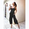 Lässige Hose, europäischer und amerikanischer gerader Ins-Stil, trendiger Jumpsuit
