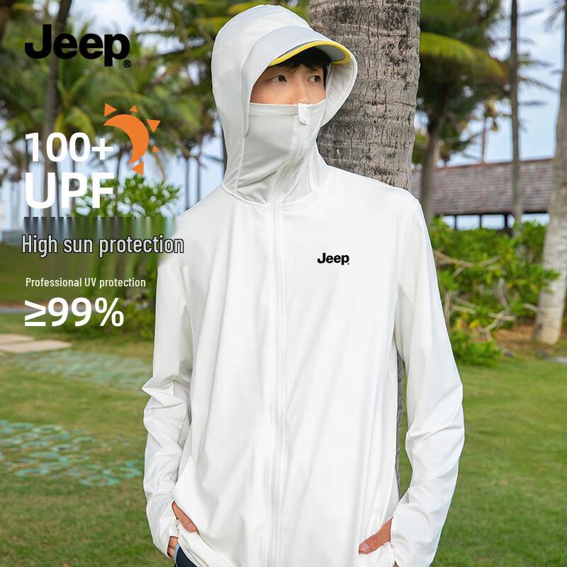 JEEP Men s Lightweight Outdoor Sun Protection Hoodie XL
