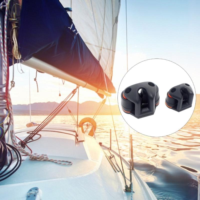 Boat Cleats Bearing Carbo Cleat Portable Marine Line Cleats Kayak Accessories Wire Rope Fairlead for Canoe