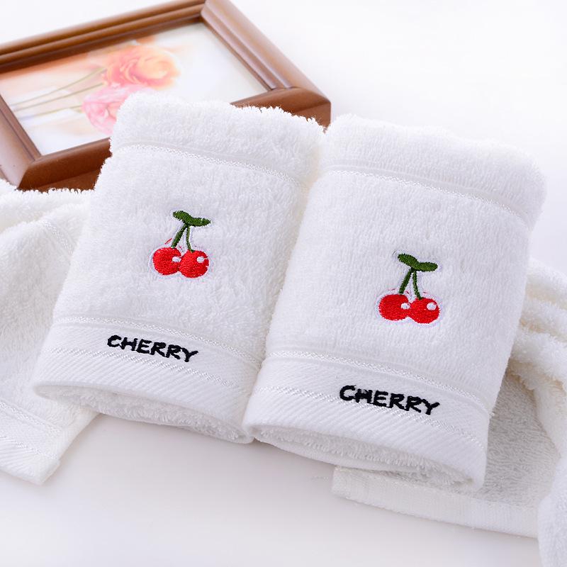 

Полотенце для мытья лица Jieliya из чистого хлопка с рисунком младенца - ультра-впитывающее детское полотенце 50x25 cm