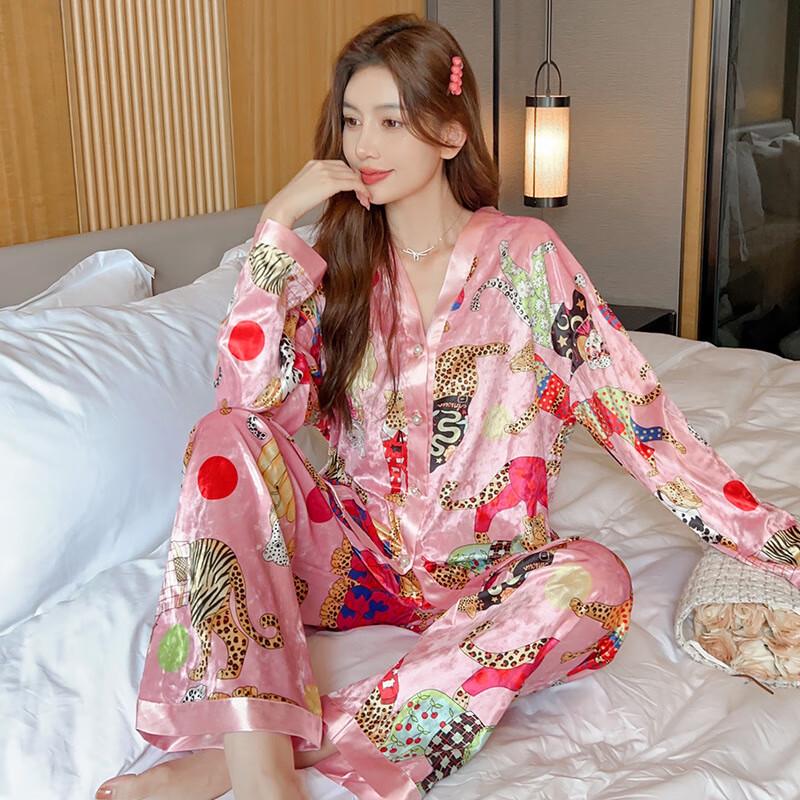 Женский модный бархатный зимний комплект пижамы OEING M