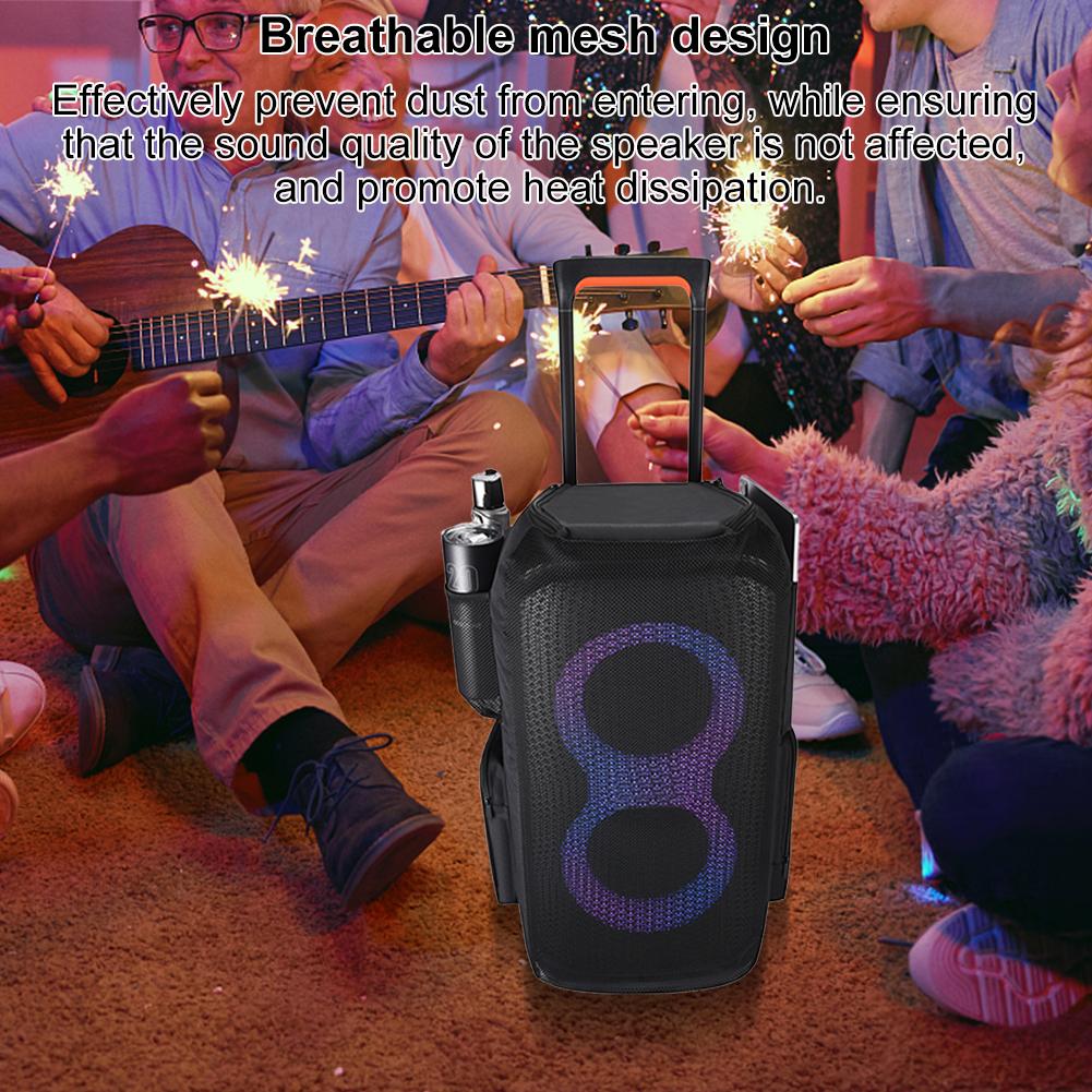 Outdoor Dust Protection Case Multifunctional Carrying Cover Case Scratch Resistant Speaker Protective Case for JBL PartyBox 320
