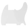 Musiclily 5-Hole Esquire Pickguard for Fender American/Mexican Vintage 50s Esquire Tele Electric Guitar, 3-Piece Parchment
