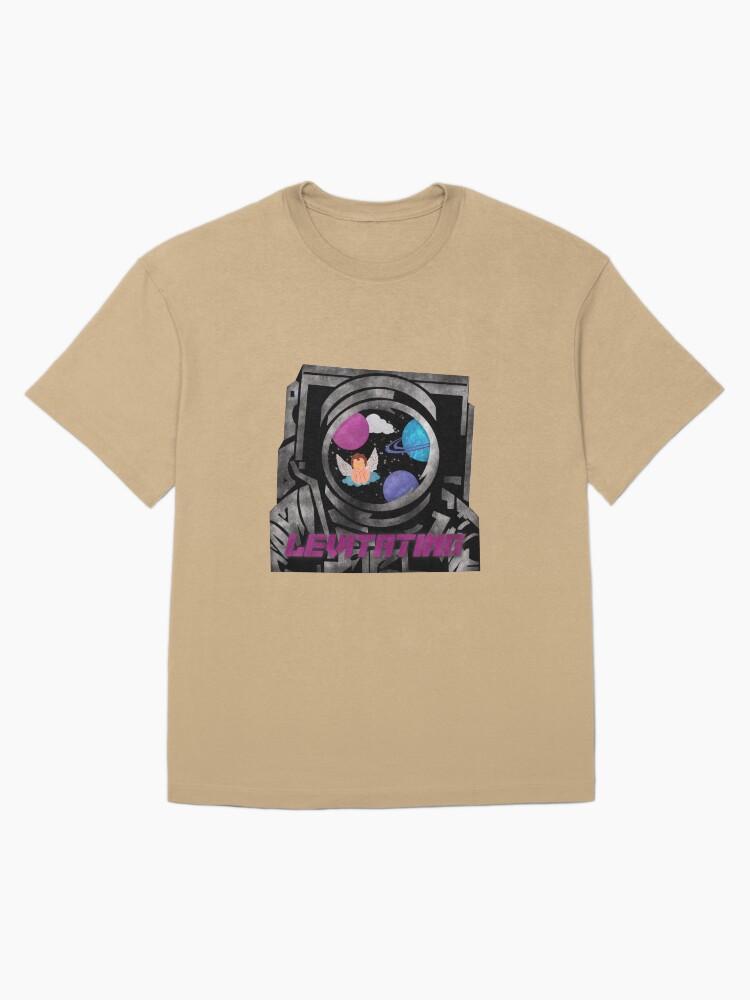 Dua Lipa Levitierender Astronaut Übergroßes T-Shirt