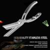 Stainless Steel Rib Membrane Remover Ergonomic Non-Slip Grip Rib Skinner  Chef Use