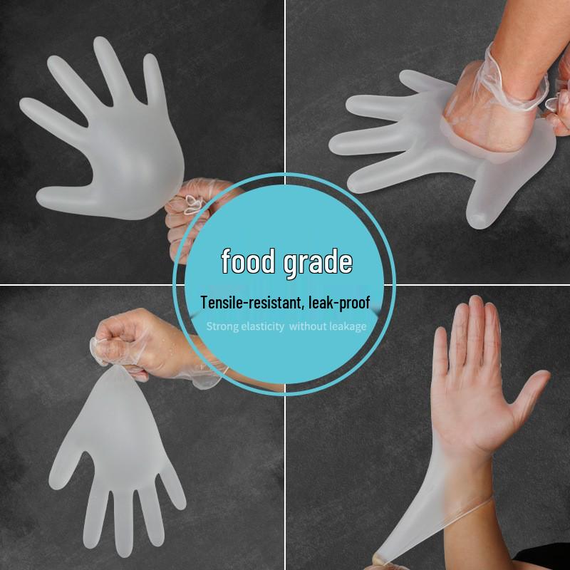 PVC Medical Grade Disposable Gloves for Kitchen, Catering, Housework, and Beauty