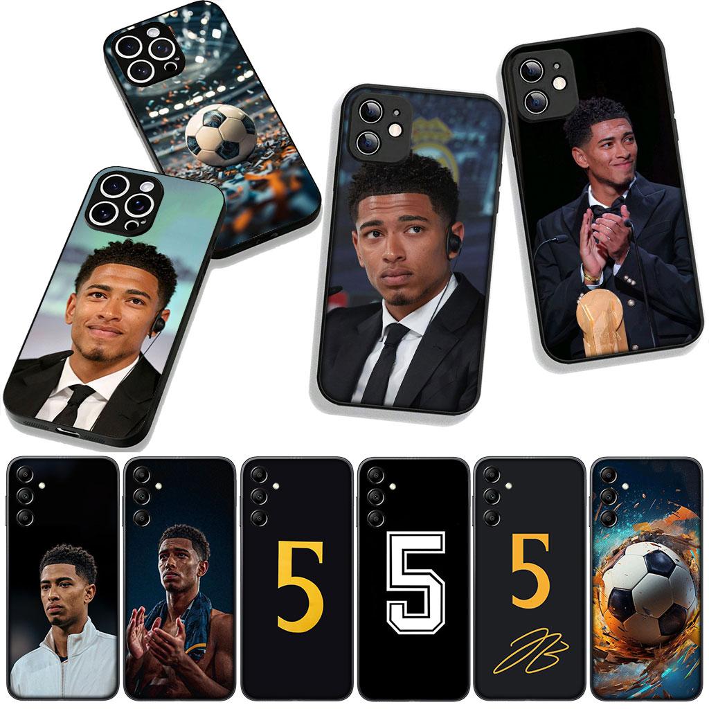Football No 5 Soccer No5 Number Phone Cover Case for Xiaomi Redmi Note 15 11 9 10 Pro Plus A5 9A 9T 10A 10C 9C NFC 15C 8T Casing