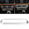 Center Air Conditioning Adjustment Frame Trim Stickers Fit for Alfa Romeo Giulia 2017