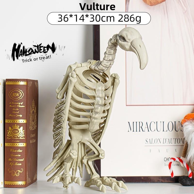 Halloween Dark Animal Skeletons For Haunted House Decor