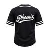 Bellingham Phoenix Baseball Jersey 2026 Men Women Casual Baseball Shirts Button Down Short Sleeve T Shirt Hip Hop Streetwear Top