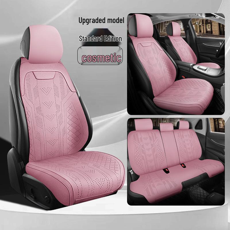 Geely Galaxy L7 Suede Seat Cushions & Covers - Long Teng MAX Asian Games Edition