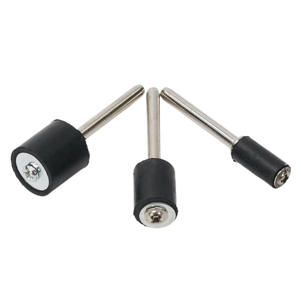 Sandpaper Sanding Mandrels 1/8 Inch Shank 6.35/9.5/12.7mm 6pcs Drill