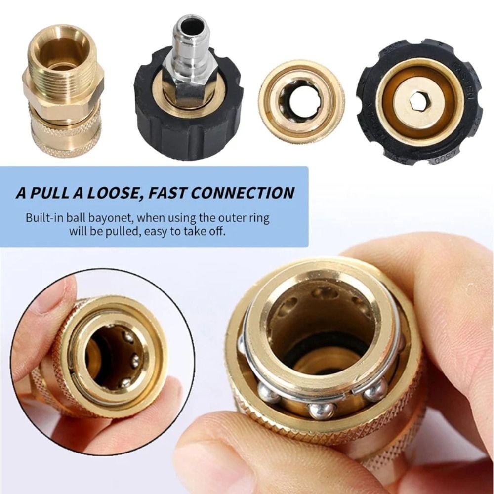 Non-slip Quick Connection Connectors Female Swivel Pressure Washer Adapter  Pressure Washer