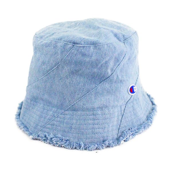 

Fringe Tulip Hat Bucket Hat Bucket Hat Brand Popular Trend Outdoor Walking Gift Present Free Denim [Champion] Women s (JP, Alphabet, Size, Blue)