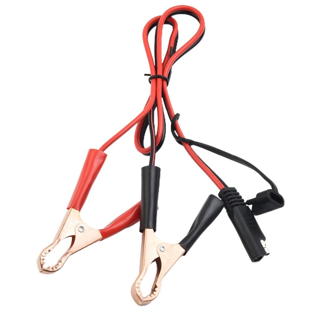 Batterieladegerät SAE 12V 2-Pin 60cm Kabel Zubehör