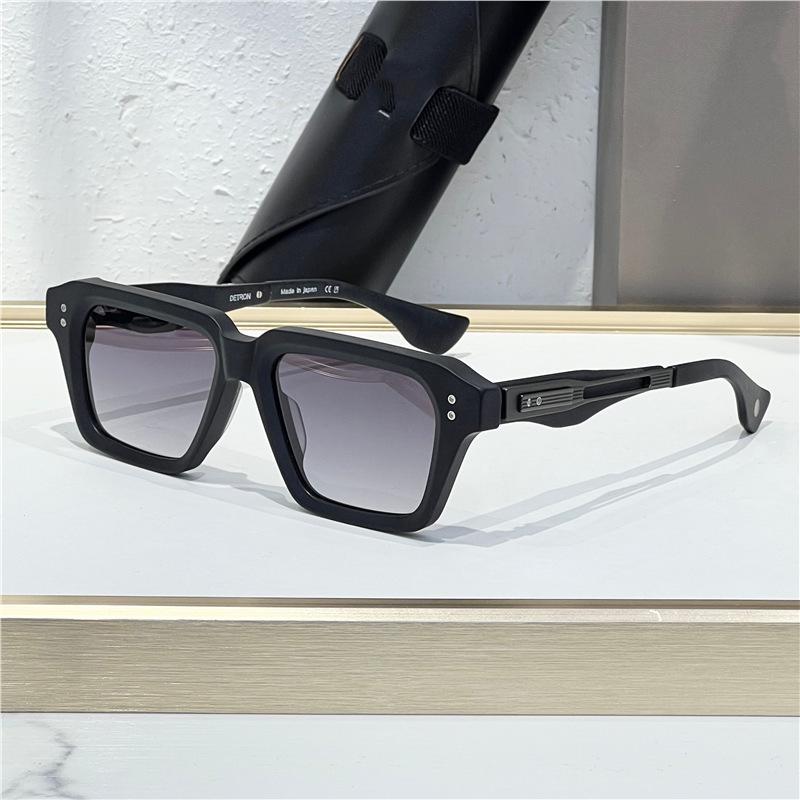 DTX459 Unisex Handmade Acetate Square Frame Sunglasses for Vacation & Party Sun Protection. Standard