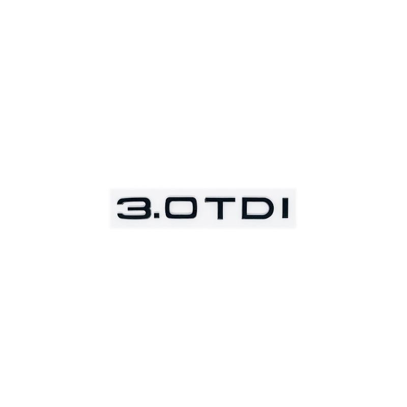 3D ABS 2.0TDI/3.0TDI Displacement Badge Sticker - for A1/A3/A4/A5/A6/A7/A8/Q2/Q3/Q5/Q7 Trunk