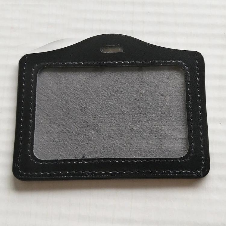 New Candy Color Card Holder Protect Cover Case Business Credit Card Work ID Card Badge Holder Office Supplies