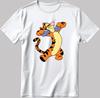 Disney Winnie Puuh, Kurzarm Weiß-Schwarz Herren / Damen T-Shirt L925