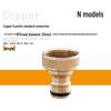 Adaptor robinet mașină de spălat din cupru – Convertor 4/6 puncte și accesoriu țeavă de admisie
