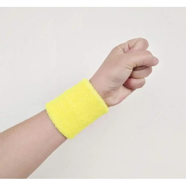 1PC Sport Wristband Fitness Gym Wrist Sweatband Tennis Volleyball Wrist Brace Sport Safety Wrist Support Sweat Band Protector