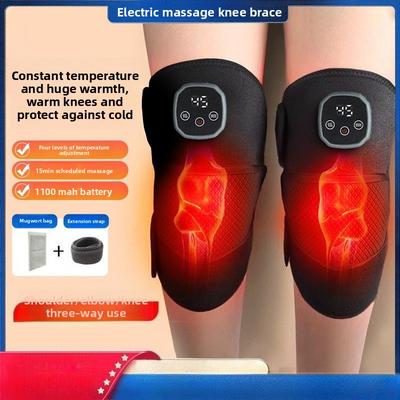 Electric Heating Knee Pads Joint Massager Old Cold Legs Warm Hot Compress Electric Knee Pads Knee Calf Massager