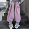 Girls' Autumn/Winter Casual Knit Joggers - Children's Sports Sweatpants 2026