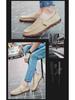 Summer Men's Korean Style Canvas Loafers: Trendy, Washable, Versatile Casual Shoes in Plus Sizes 47-48.