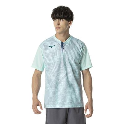 Tennis and Badminton Dry Aeroflow Game Short Highly Breathable Dynamotion Officially Approved by the Japan Badminton Unisex Size M Shirt, Sleeve,