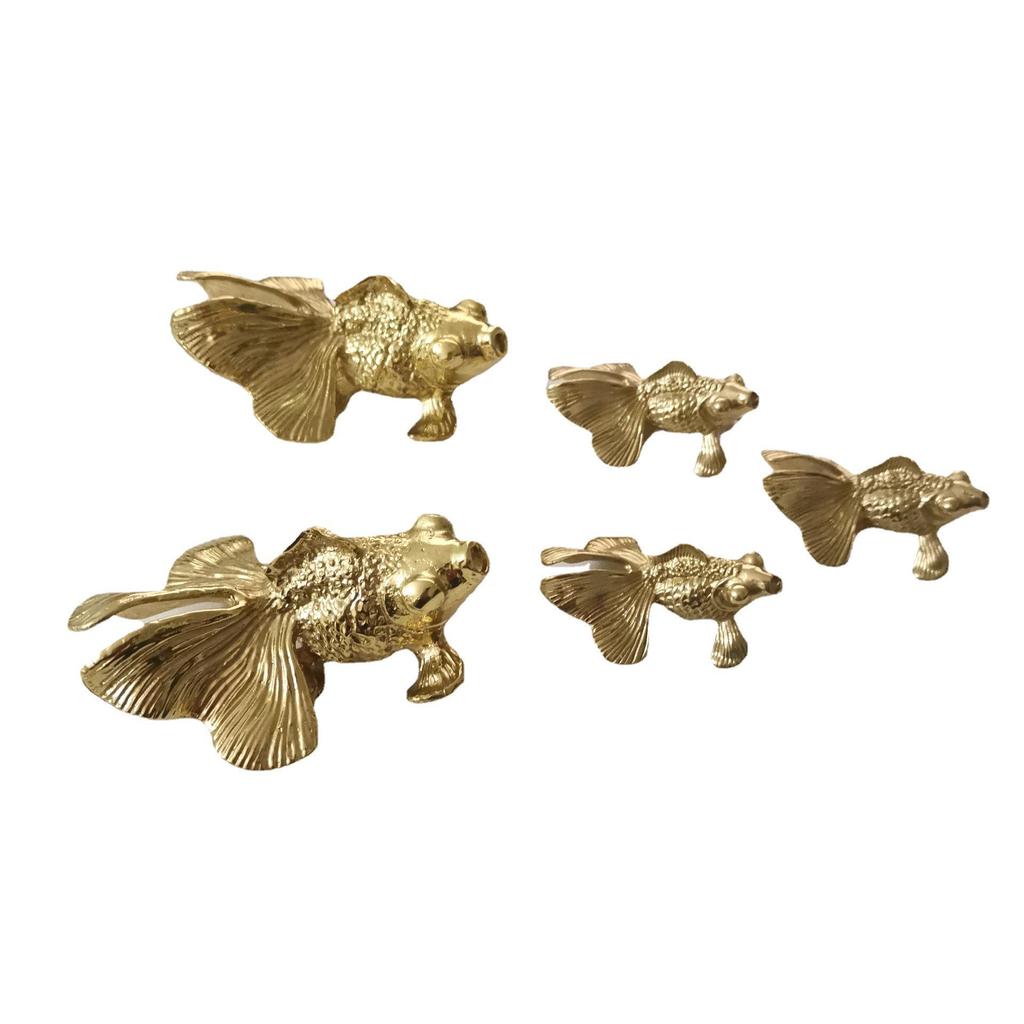Brass Goldfish Cabinet Handle for Doors, Drawers, and Wardrobes