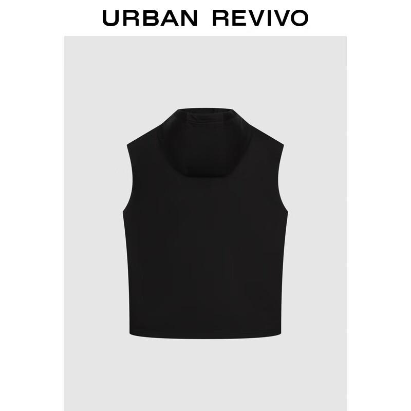 UR Men's Casual Sporty Hooded Cotton Vest