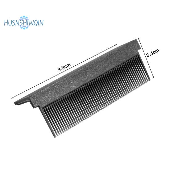 Sada 2 ks hřebenů na rovnání vlasů Karbonová vlákna odolná proti vysokým teplotám Hladký styling Kadeřnické nástroje