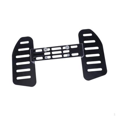 Motorcycle Foot Pegs Adjustable Accessory Repair Parts Metal Large Bearing